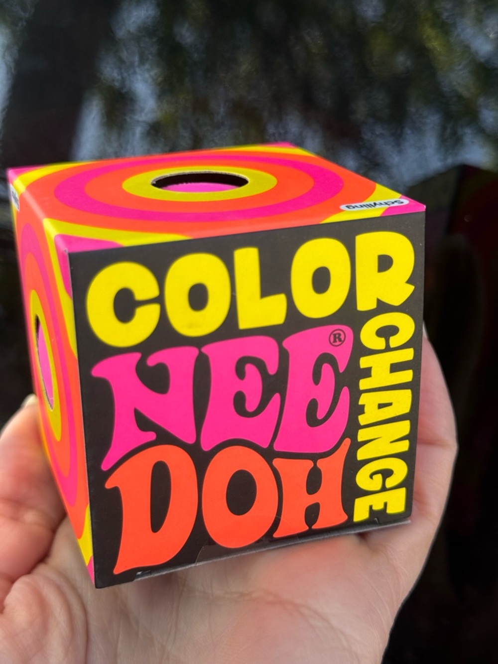Color NEE DOH Color Change Kids Toy - Neon Pink. New